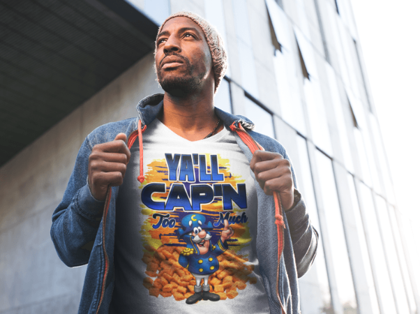 Cap'n Too Much T-shirt